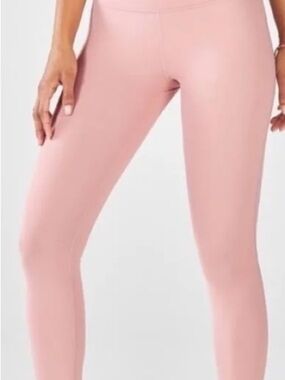 Fabletics Pink High-Waisted 7/8 Leggings